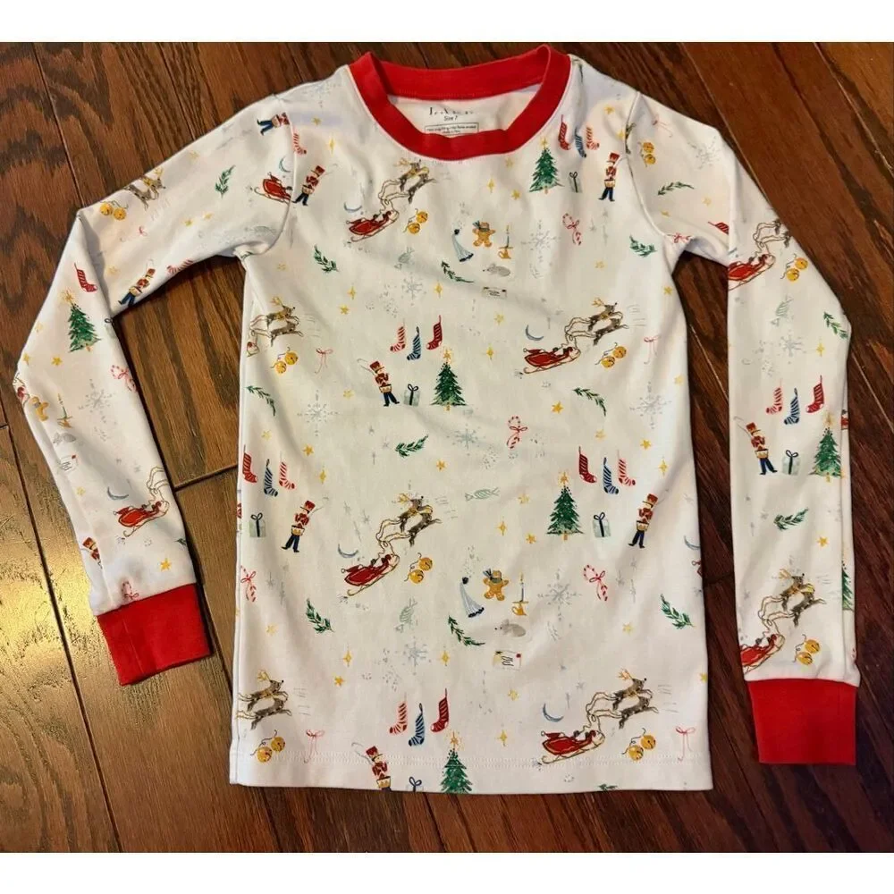 LAKE Christmas SHIRT ONLY Size 7